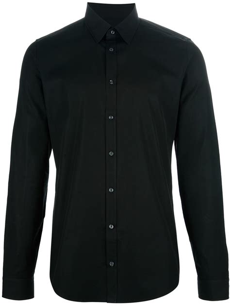 gucci shirts for men black|gucci button up shirt men.